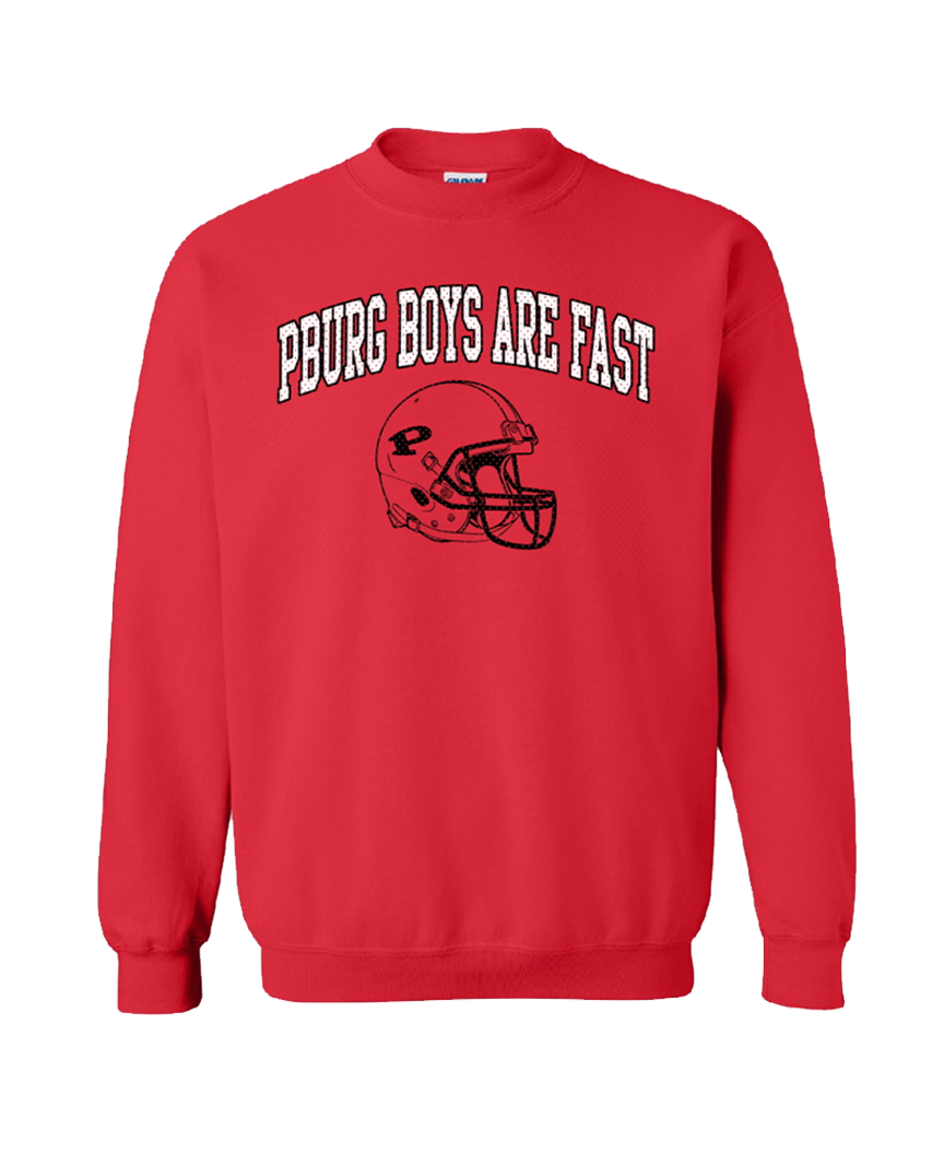 PBurg Boys Are Fast Crewneck Sweatshirt