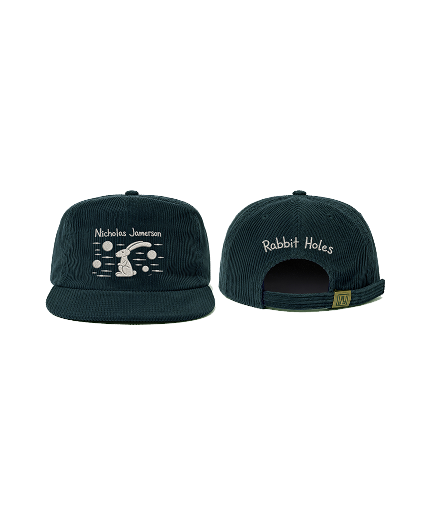 Rabbit Holes Corduroy Cap