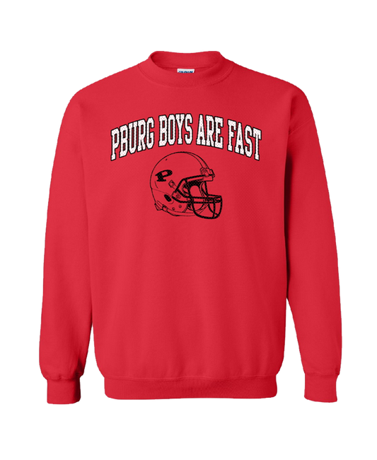 PBurg Boys Are Fast Crewneck Sweatshirt