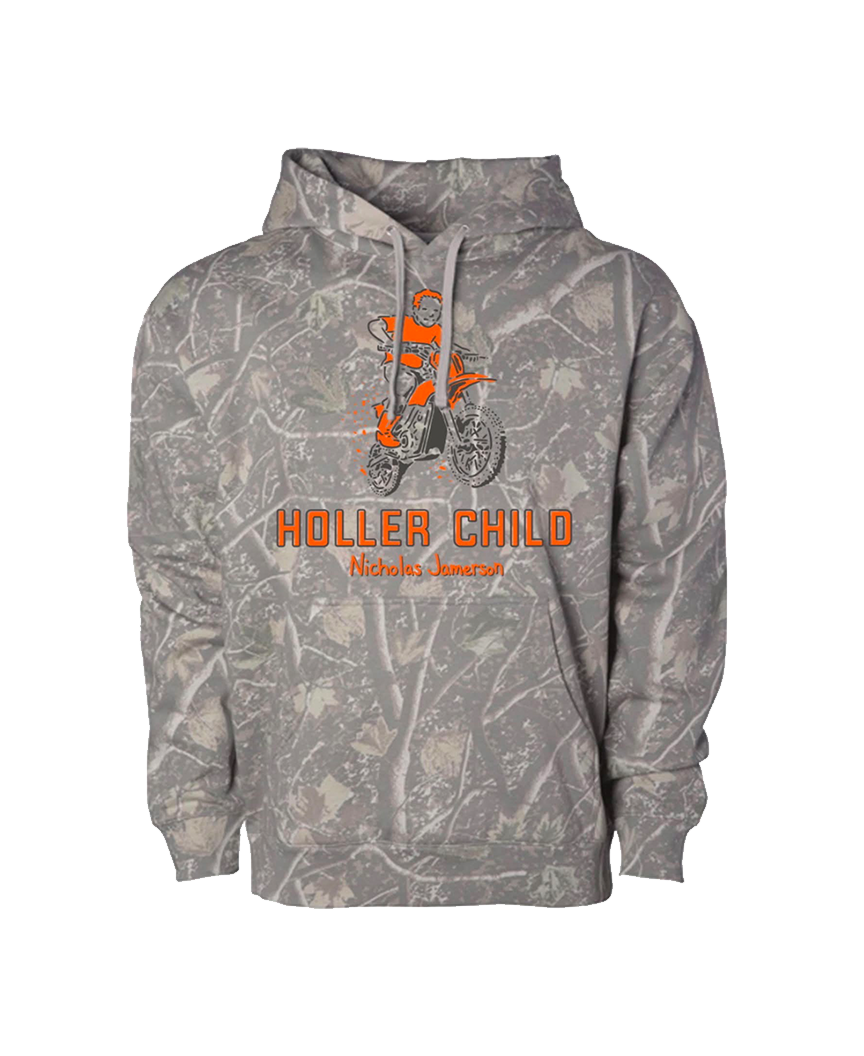 Holler Child Camo Hoodie